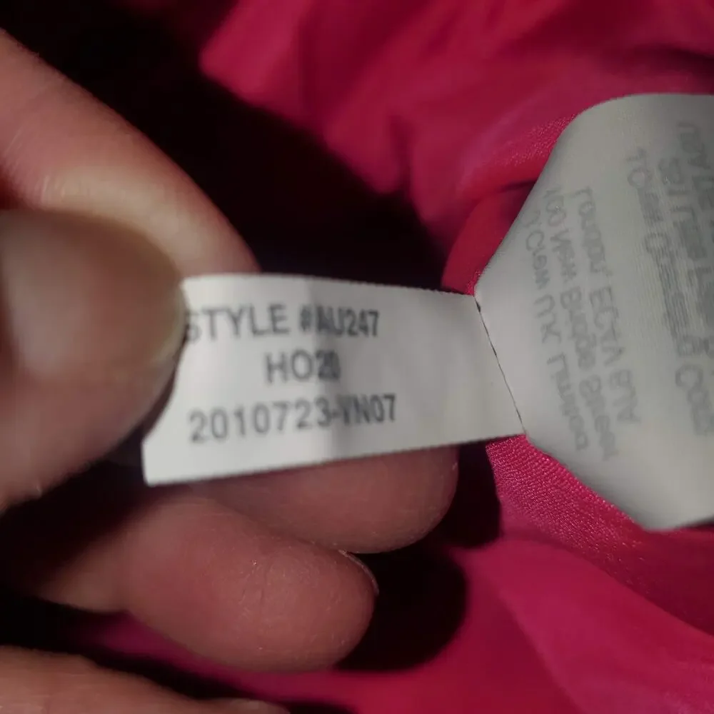 J.Crew Velvet Halter Bow Tank Top Barbie Pink 3X Sleeveless Party Club